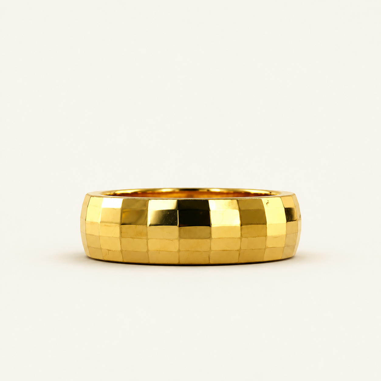 Eternum Ceramic Ring For Men (Golden)