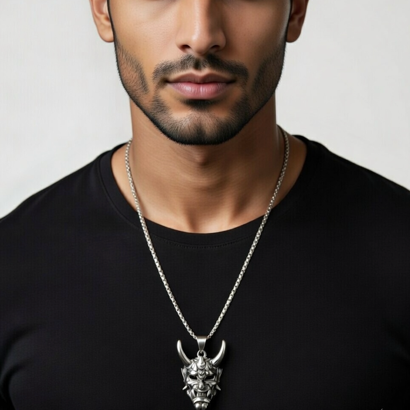 Devil Locket And Chain For Men