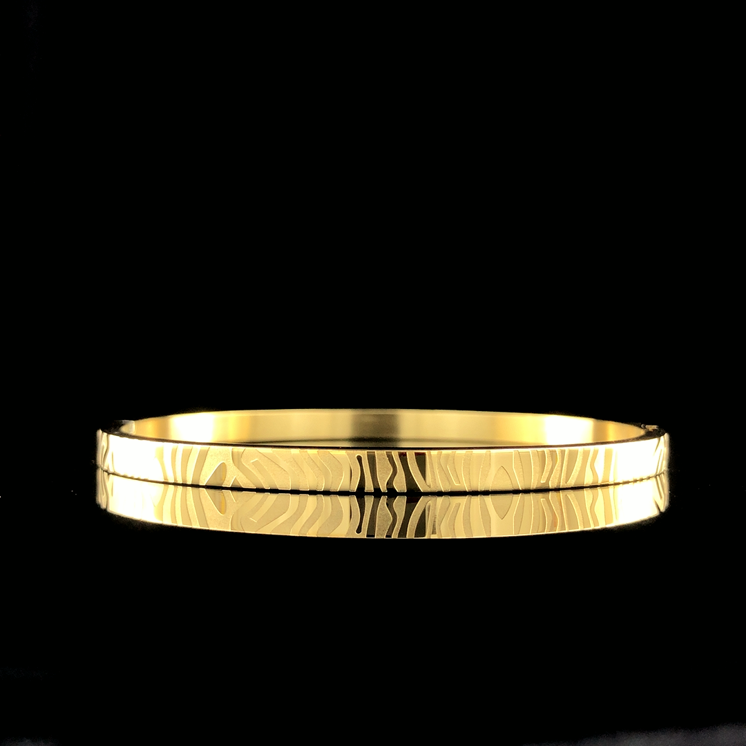 Stripe Luxe Kada - Gold