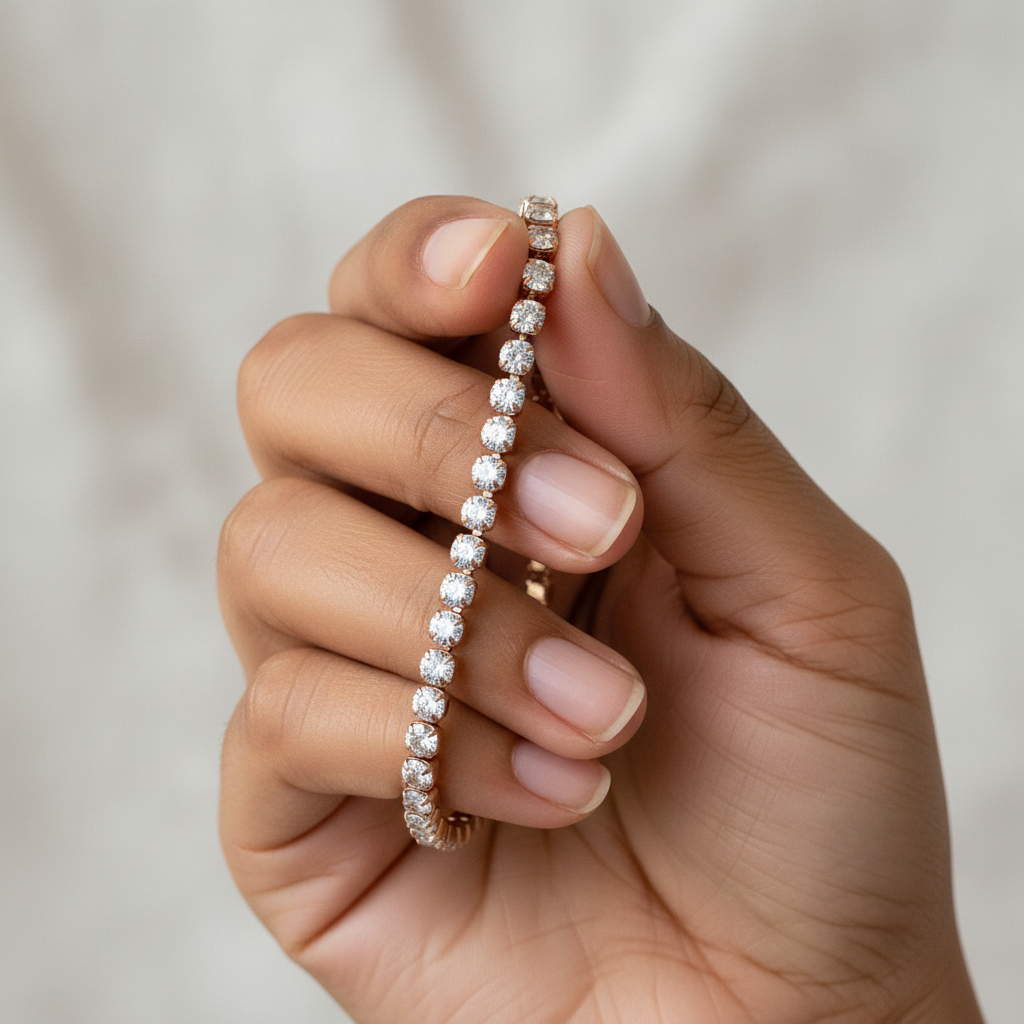 Eterna Spark Bracelet - Hand Holding