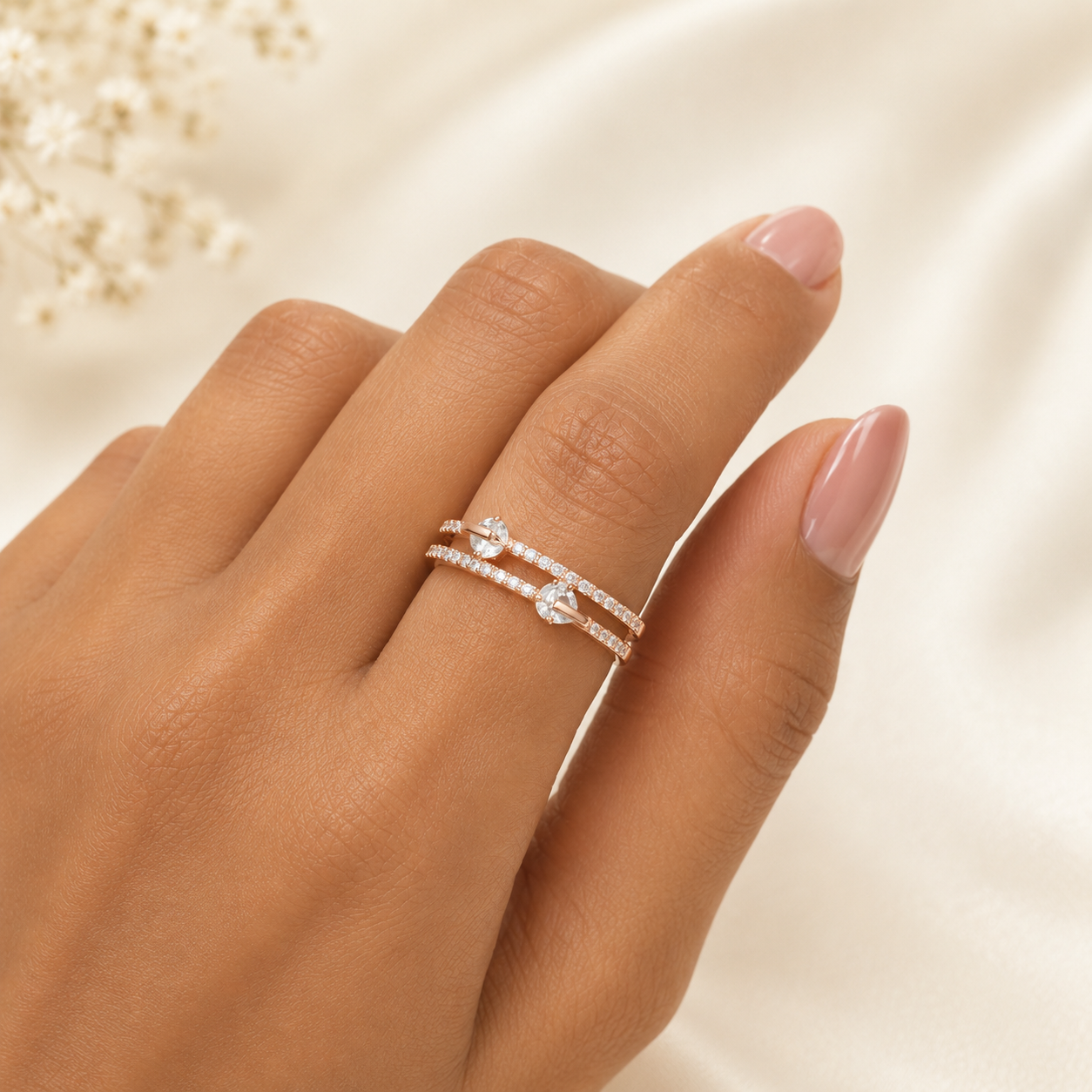 Celeste Spark Ring