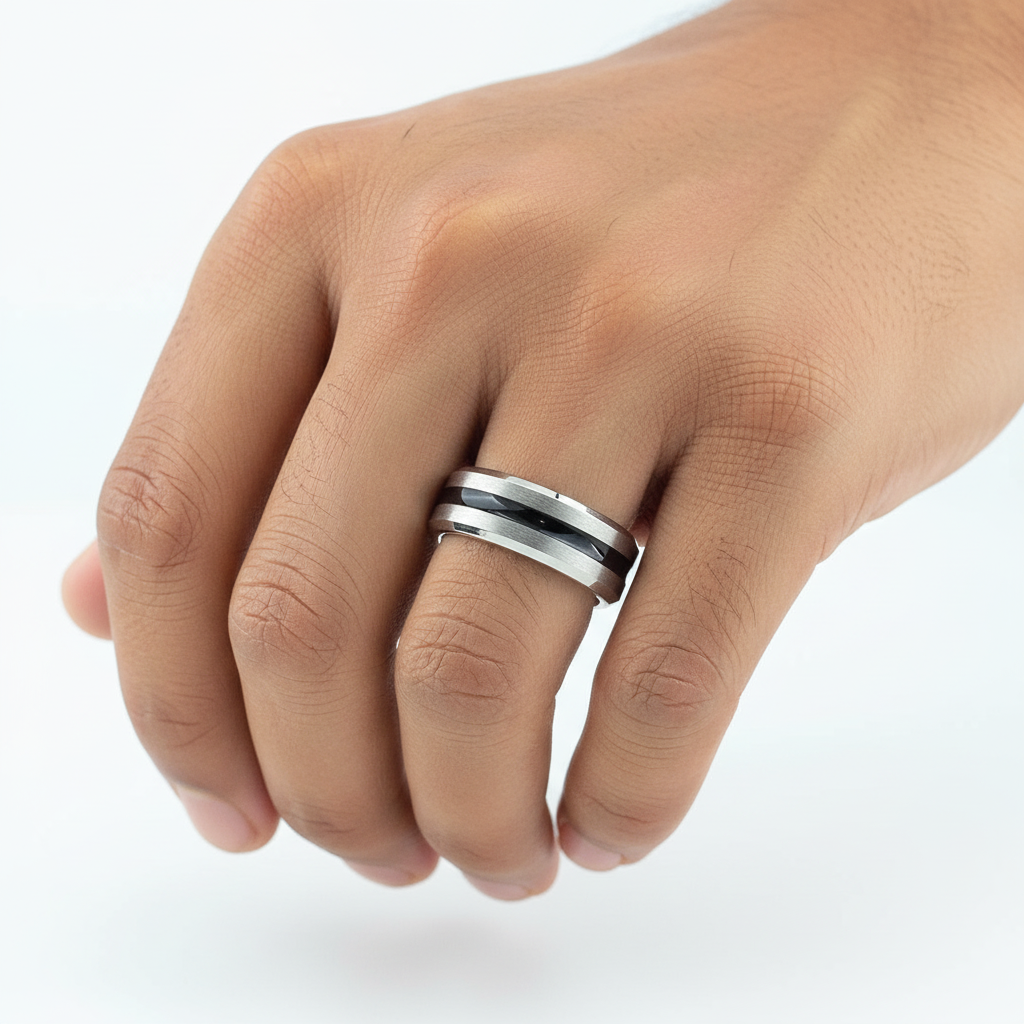 Silver TitanCore Ring - Catalog shot 1