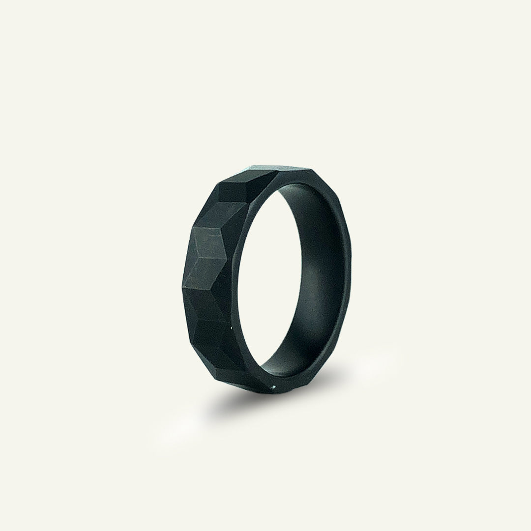 Eternum Ceramic Ring For Men (Black)