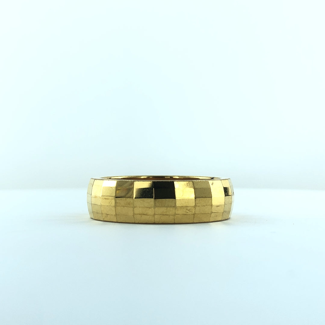 Eternum Ceramic Ring For Men (Golden)