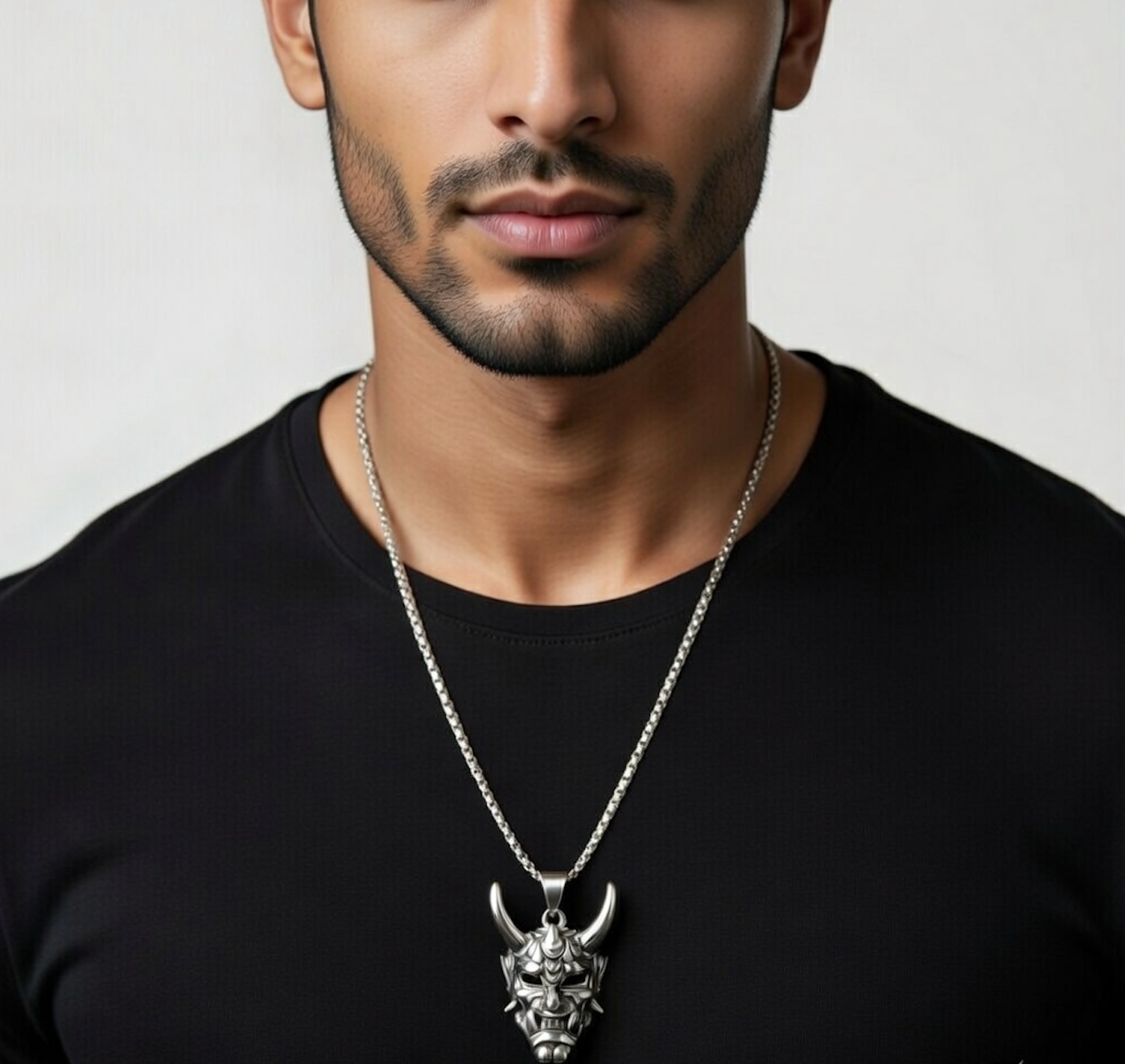 Devil Locket And Chain For Men