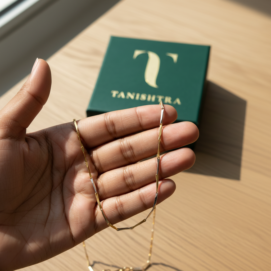 Aurum Argent Loop Chain – Tanishtra Box Regenerated