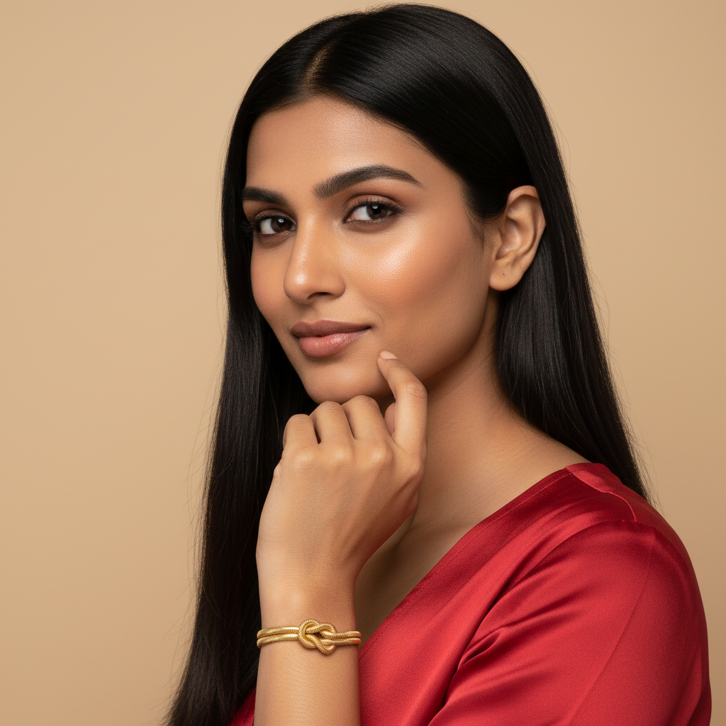Gold Knot Bracelet - New Model