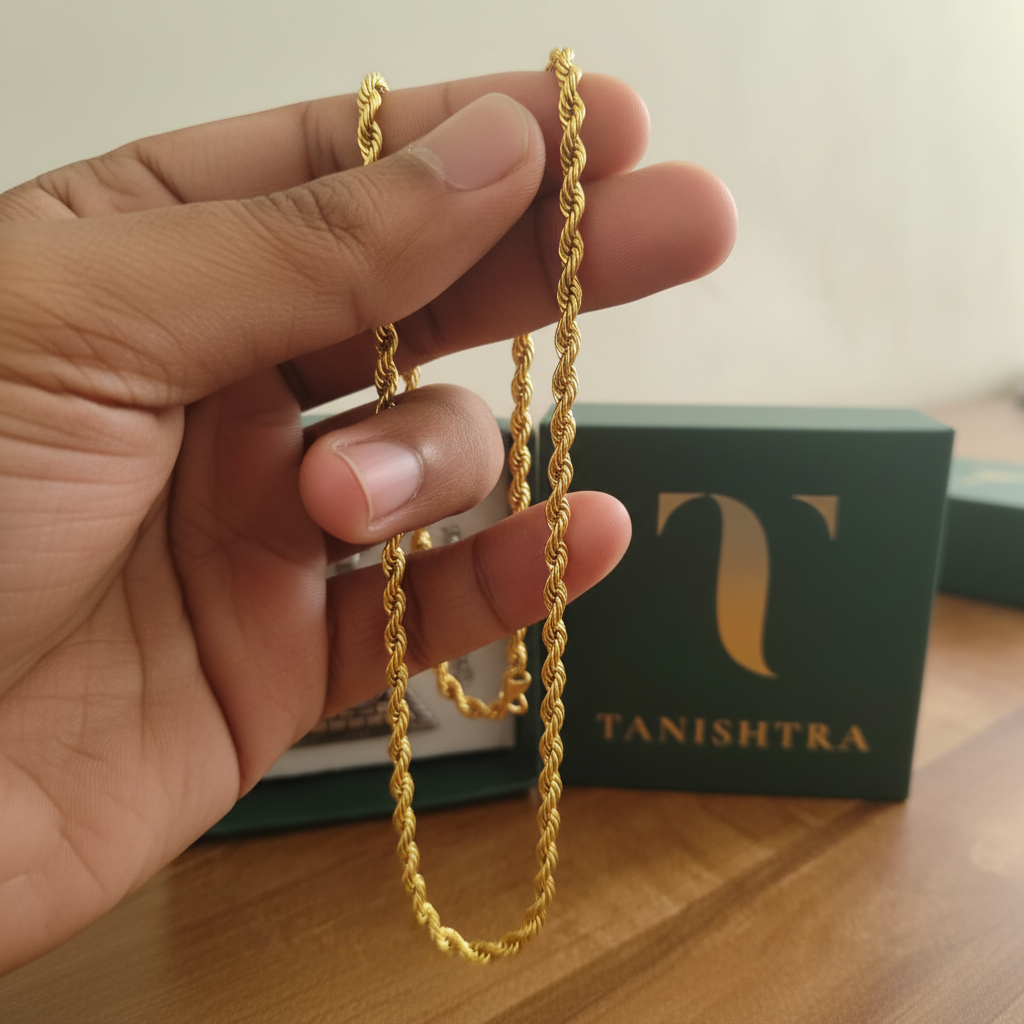 Gold Rope Chain – Customer Review Style