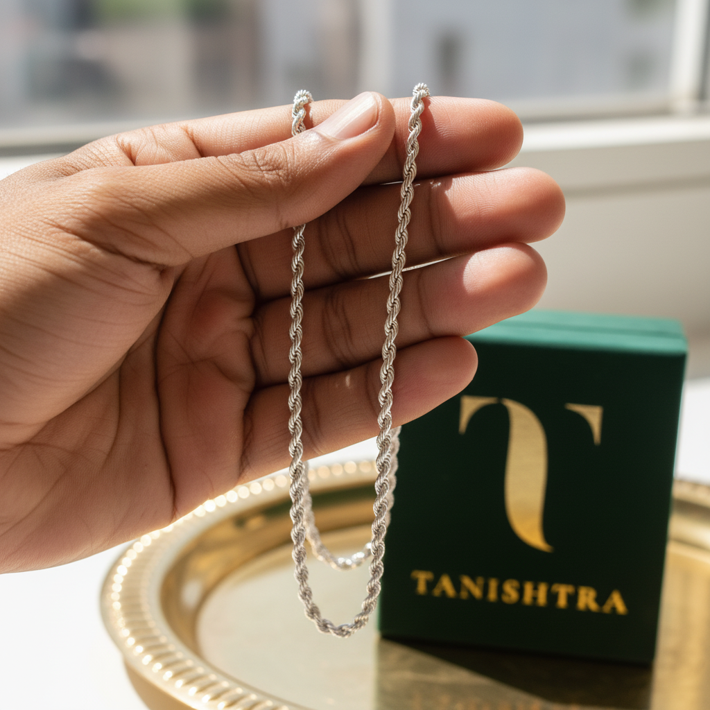 Silver Rope Chain – Customer Review Style